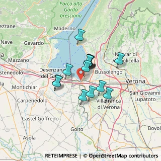 Mappa Via Roma, 37019 Peschiera del Garda VR, Italia (8.91533)