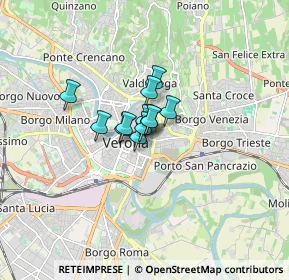 Mappa Stradone San Fermo, 37121 Verona VR, Italia (0.70667)