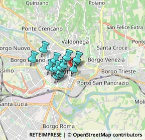 Mappa Stradone San Fermo, 37121 Verona VR, Italia (0.966)