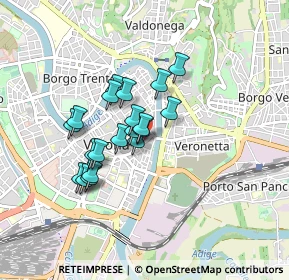 Mappa Stradone San Fermo, 37121 Verona VR, Italia (0.646)