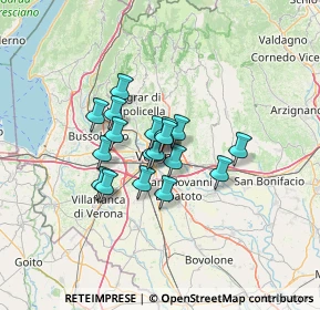 Mappa Stradone San Fermo, 37121 Verona VR, Italia (8.63833)