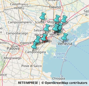 Mappa 30034 Mira VE, Italia (9.514)