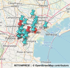 Mappa 30034 Mira VE, Italia (11.778)