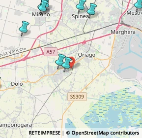 Mappa 30034 Mira VE, Italia (6.22)