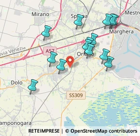 Mappa 30034 Mira VE, Italia (3.78)