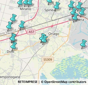 Mappa 30034 Mira VE, Italia (5.668)