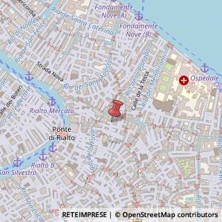 Mappa Calle Seconda de la Fava, 6051, 30122 Venezia, Venezia (Veneto)