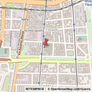 Mappa Via Giuseppe Meda, 51, 20141 Milano, Milano (Lombardia)