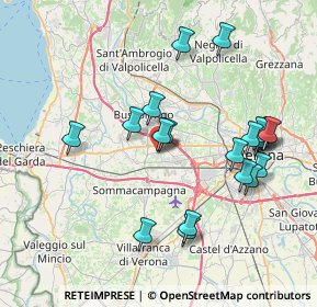 Mappa Via Veneto, 37060 Lugagnano VR, Italia (7.85)