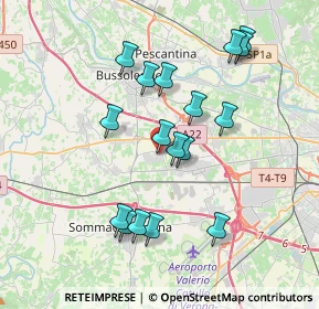 Mappa Via Veneto, 37060 Lugagnano VR, Italia (3.56706)