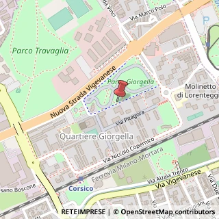 Mappa Via Tornaghi Don, 4, 20094 Corsico, Milano (Lombardia)