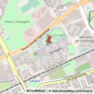 Mappa Via Don Flaminio Tornaghi, 2, 20094 Corsico, Milano (Lombardia)
