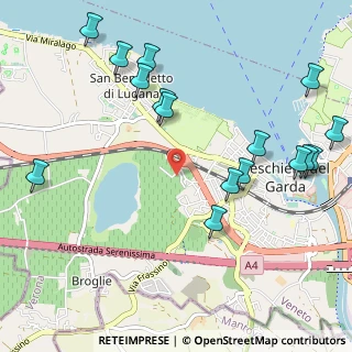 Mappa Via Bertoletta, 37019 Peschiera del Garda VR, Italia (1.27)