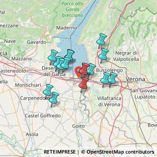 Mappa Via Bertoletta, 37019 Peschiera del Garda VR, Italia (9.76125)