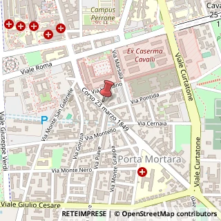Mappa Via XXIII Marzo 1849, 29, 28100 Novara, Novara (Piemonte)