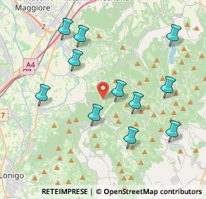 Mappa Via Rossi, 36040 Grancona VI, Italia (4.05636)