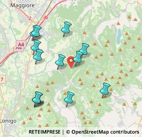 Mappa Via Rossi, 36040 Grancona VI, Italia (3.99538)