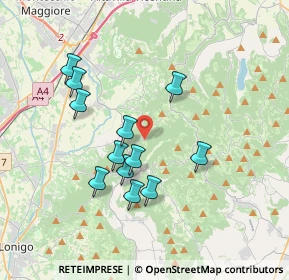 Mappa Via Rossi, 36040 Grancona VI, Italia (3.30167)