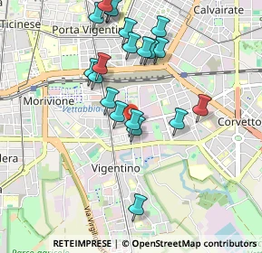 Mappa Viale Ortles, 20141 Milano MI, Italia (0.9565)