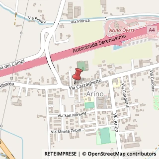 Mappa Via Cazzaghetto, 25, 30031 Dolo, Venezia (Veneto)