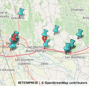 Mappa Via Martiri della Foibe, 37030 Lavagno VR, Italia (9.2765)