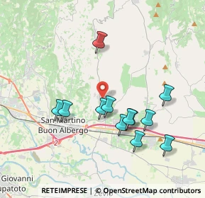 Mappa Via Martiri della Foibe, 37030 Lavagno VR, Italia (3.58667)