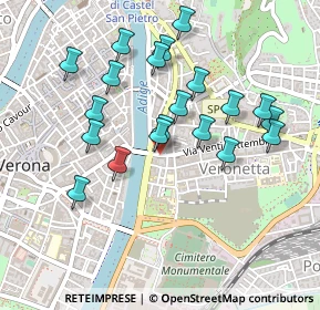 Mappa Via S. Paolo, 37129 Verona VR, Italia (0.4475)