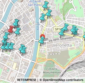 Mappa Via San Paolo, 37129 Verona VR, Italia (0.6665)