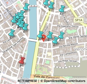 Mappa Via S. Paolo, 37129 Verona VR, Italia (0.299)