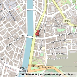 Mappa Via San Paolo,  5, 37129 Verona, Verona (Veneto)