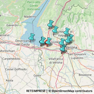 Mappa Piazza della Libertà, 37014 Castelnuovo del Garda VR, Italia (10.32333)