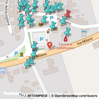 Mappa Piazza della Libertà, 37014 Castelnuovo del Garda VR, Italia (0.08889)