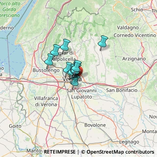 Mappa Via Pegrassi Salesio, 37131 Verona VR, Italia (6.80385)