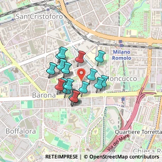 Mappa Via Eugenio Curiel, 20143 Milano MI, Italia (0.305)