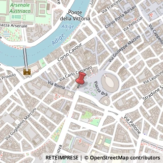 Mappa Piazza Bra, 13, 37122 Verona, Verona (Veneto)