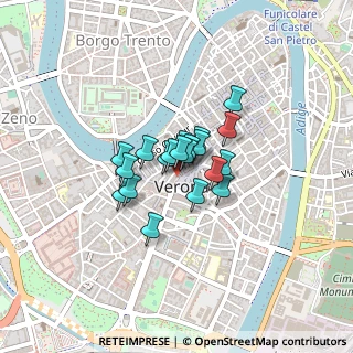 Mappa Via Dietro Listone, 37121 Verona VR, Italia (0.231)