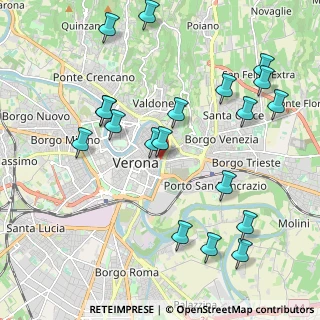 Mappa Via Dogana, 37121 Verona VR, Italia (2.30947)
