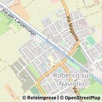Map Robecco sul Naviglio