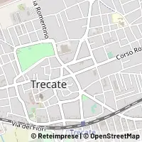 Mapa Trecate