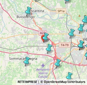Mappa Via Alcide De Gasperi, 37060 Lugagnano VR, Italia (6.527)
