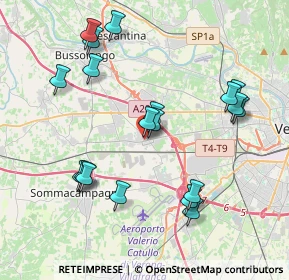 Mappa Via Alcide De Gasperi, 37060 Lugagnano VR, Italia (4.10684)