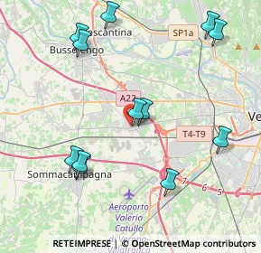 Mappa Via Alcide De Gasperi, 37060 Lugagnano VR, Italia (4.5425)