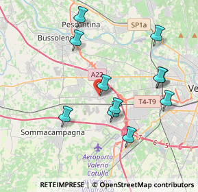 Mappa Via Alcide De Gasperi, 37060 Lugagnano VR, Italia (3.86909)