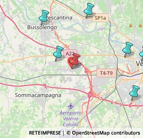 Mappa Via Alcide De Gasperi, 37060 Lugagnano VR, Italia (7.2955)