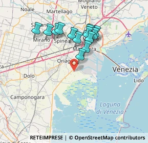 Mappa Via Sant'Ilario, 30034 Mira VE, Italia (6.59571)