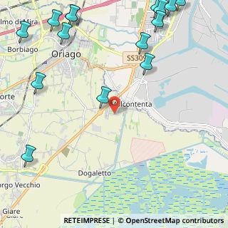 Mappa Via Sant'Ilario, 30034 Mira VE, Italia (3.366)