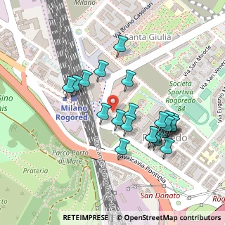 Mappa Via Monte Penice, 20138 Milano MI, Italia (0.225)