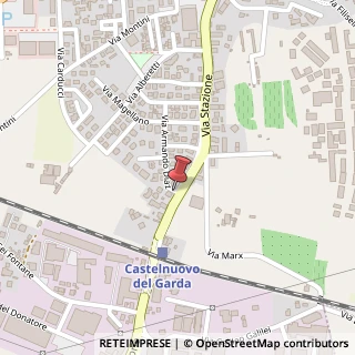 Mappa Via stazione 28, 37014 Castelnuovo del Garda, Verona (Veneto)