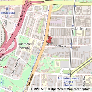 Mappa Via Neera, 3, 20141 Milano, Milano (Lombardia)