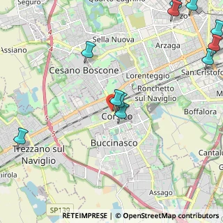 Mappa Via Generale Cantore, 20094 Corsico MI, Italia (3.01818)